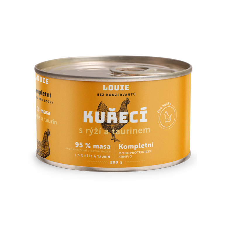 Hähnchen mit Reis und Taurin 200 g