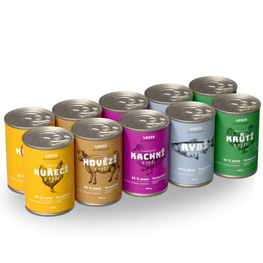 Probierpaket 400g Konserven mit Reis 10 Stück