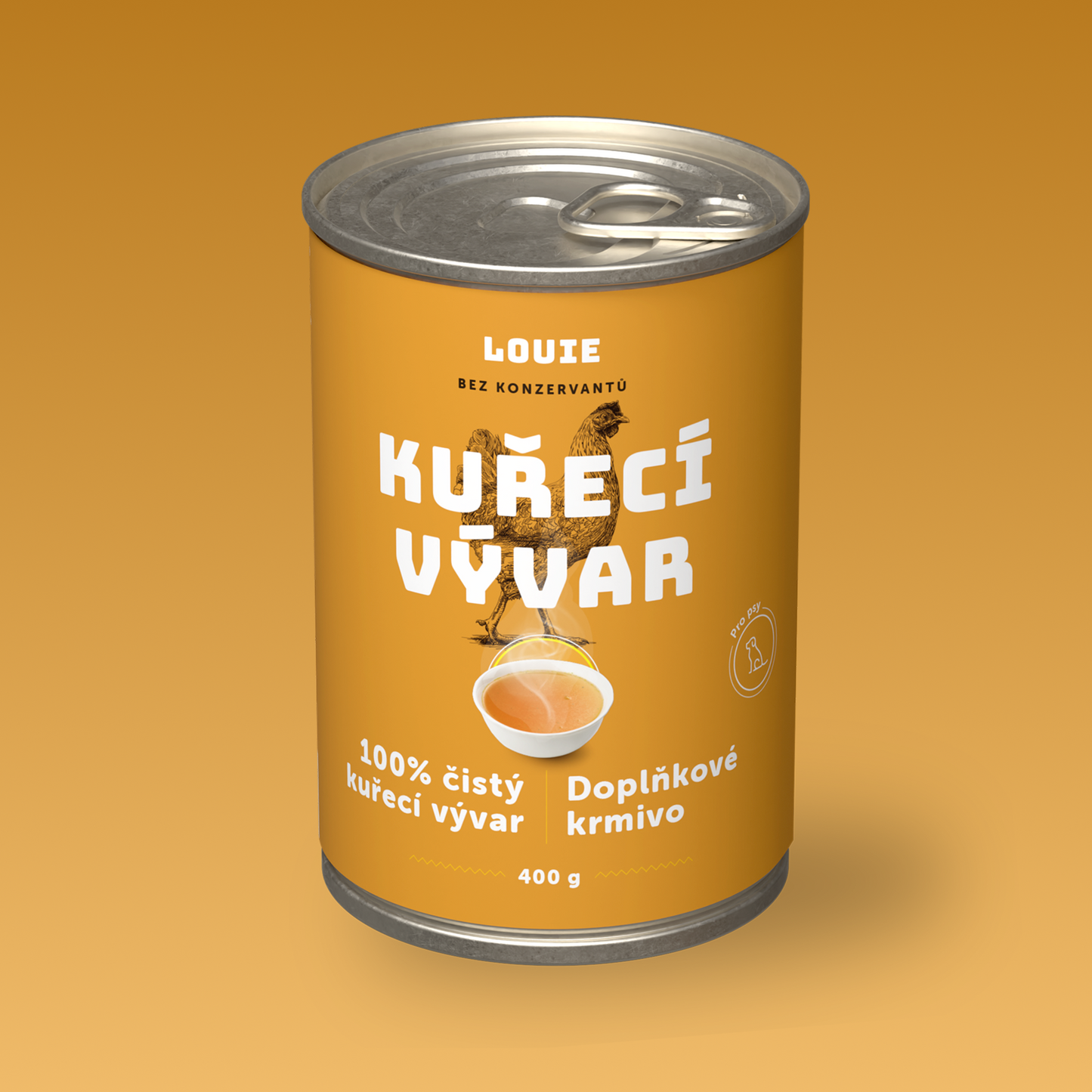 Výhodné balení 12 ks - mix vývarů 400g