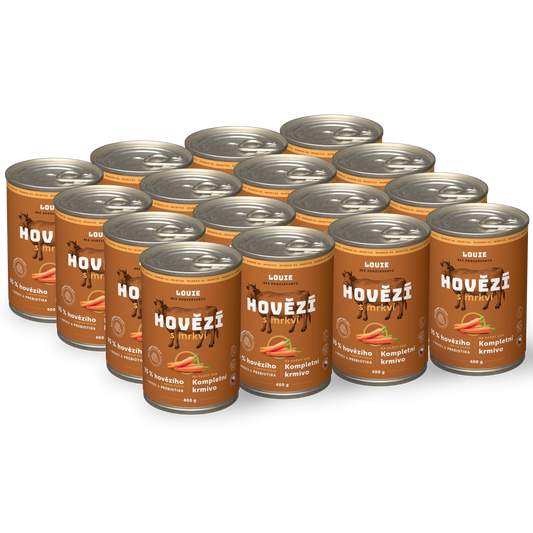 Vorteilspack – 16 x Rind mit Karotte 400 g