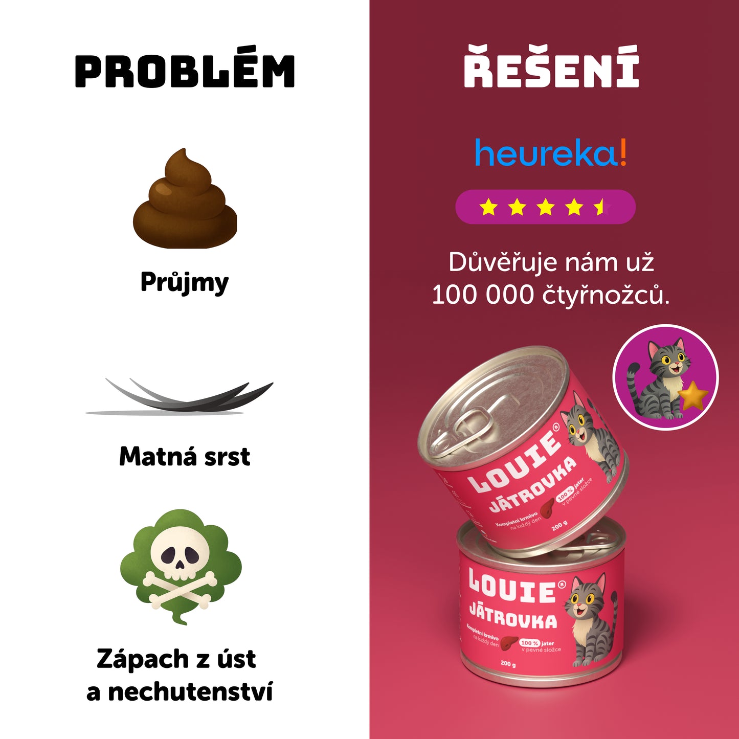 Výhodné balení 8 ks - Játrovka s prebiotiky 200g