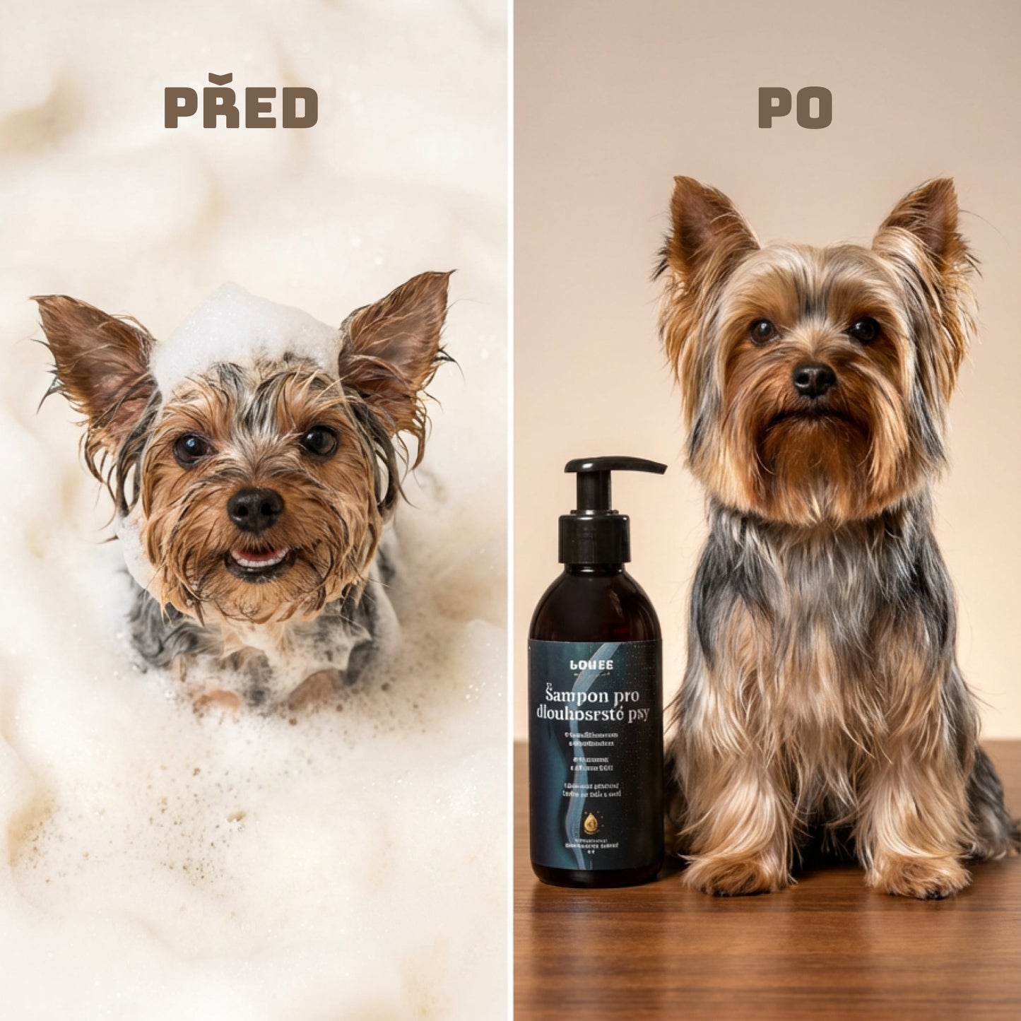 Šampon pro dlouhosrsté psy 250 ml