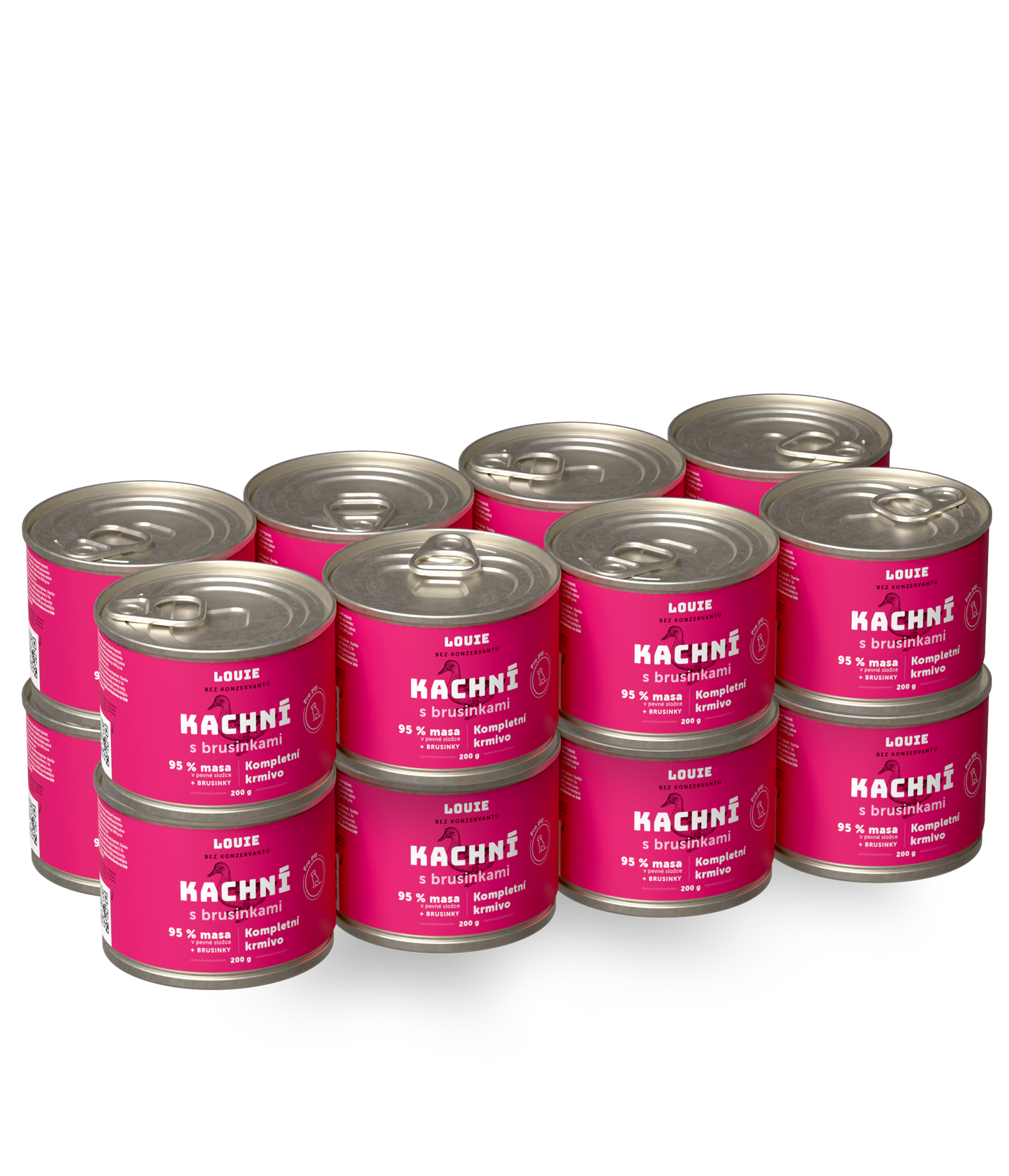 Kachní s brusinkami a prebiotiky | 16 ks | 200 g