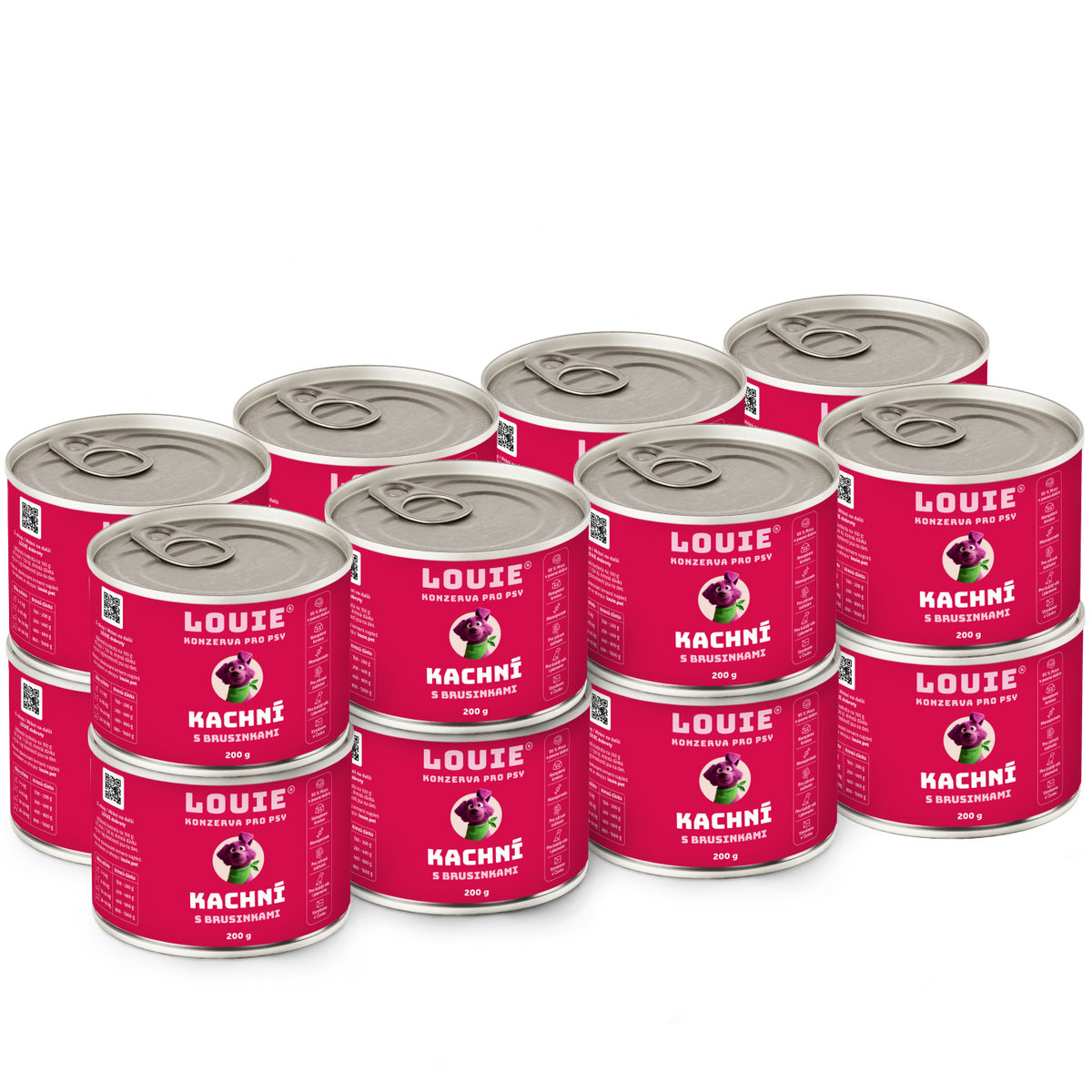 Kachní s brusinkami | 16 ks | 200g
