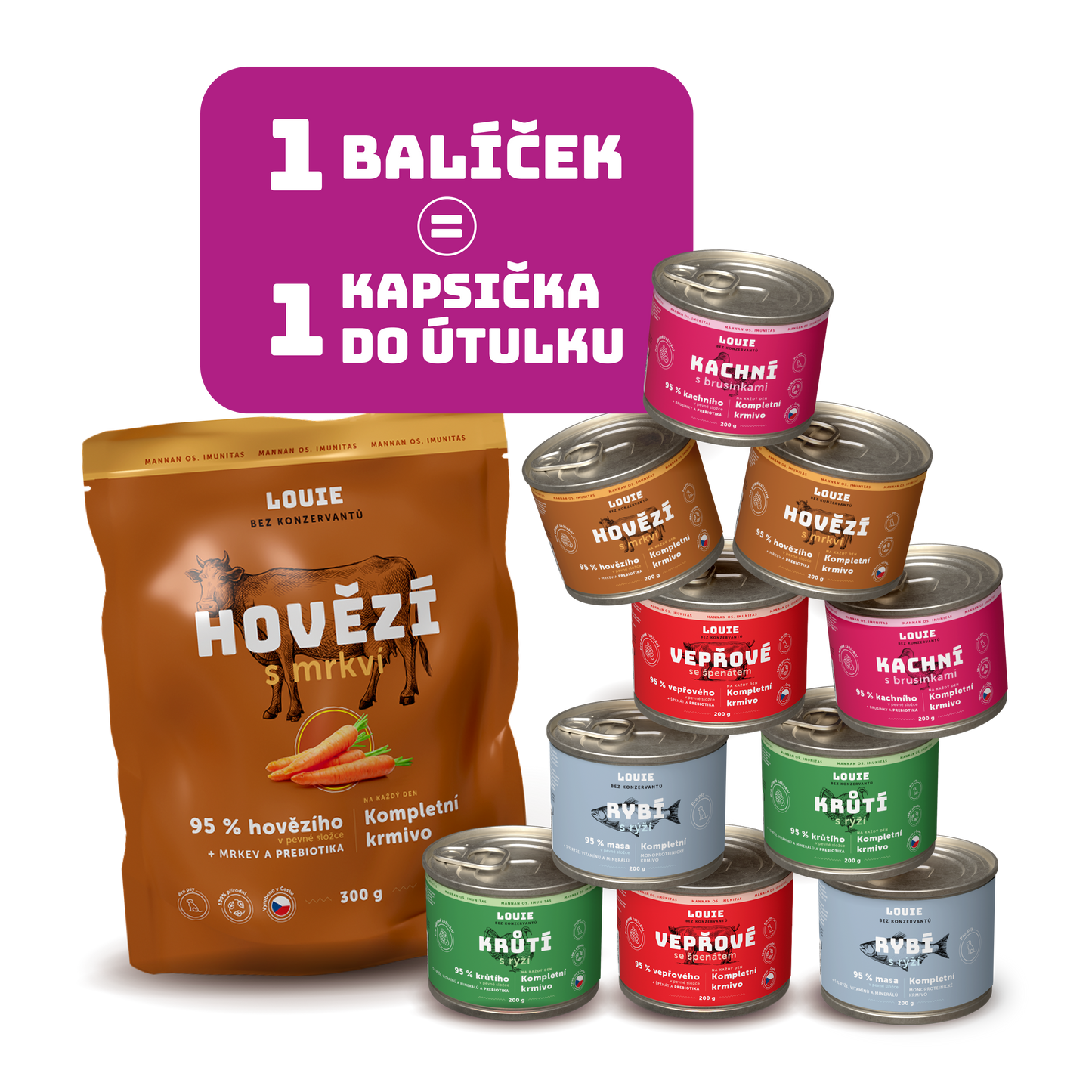 Naplň prázdné bříško | 10ks | 200g