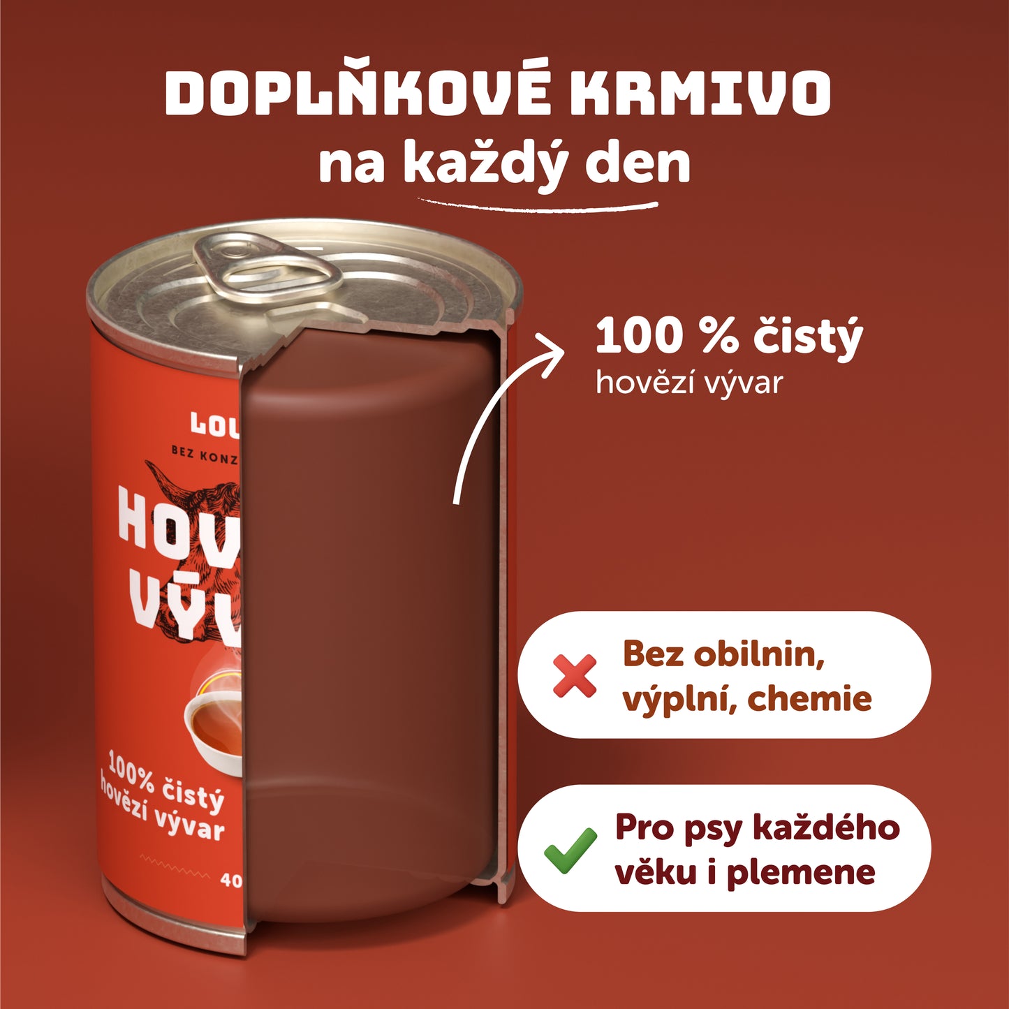 Hovězí vývar 400g