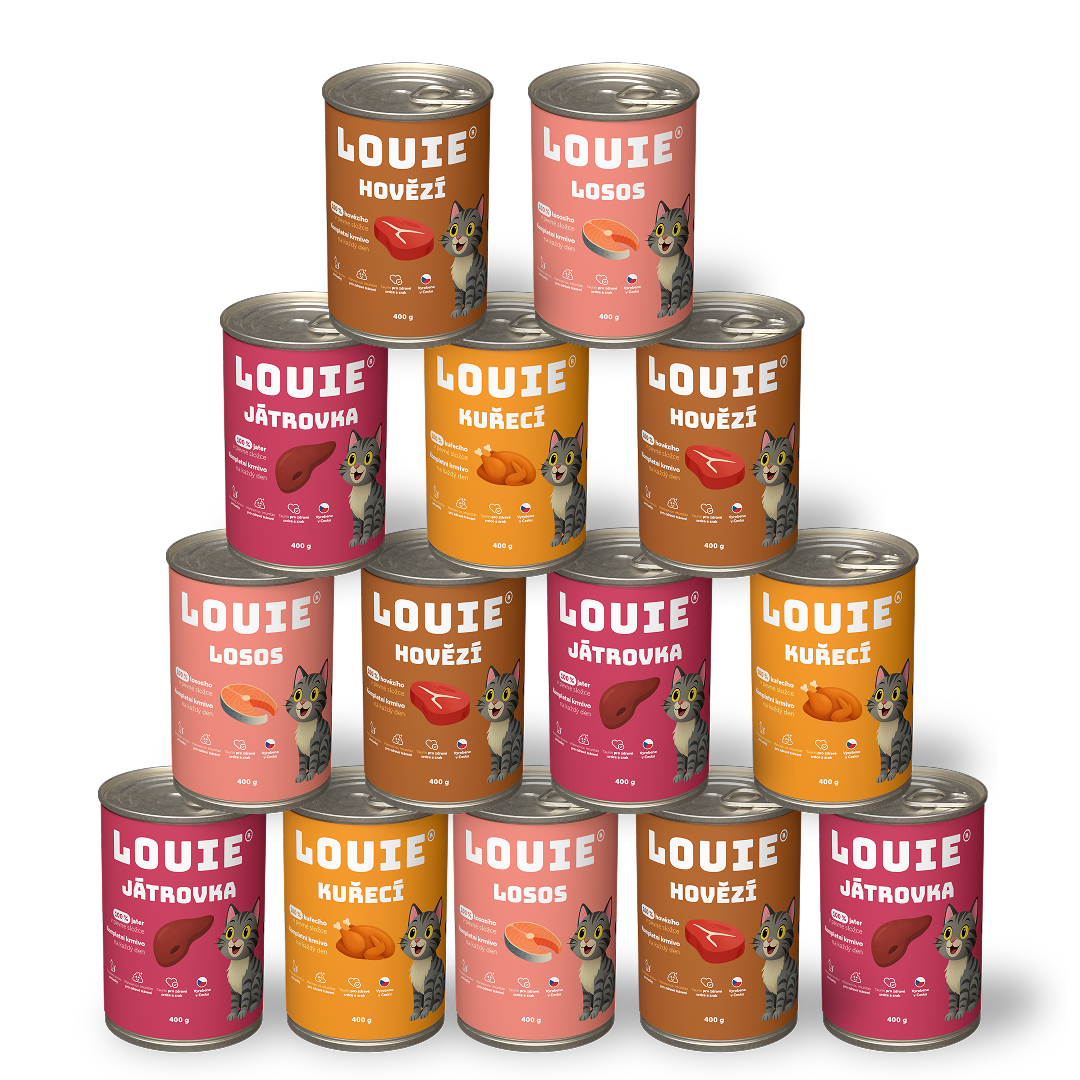 Kočičí ochutnávkový balíček 400g - 14 ks