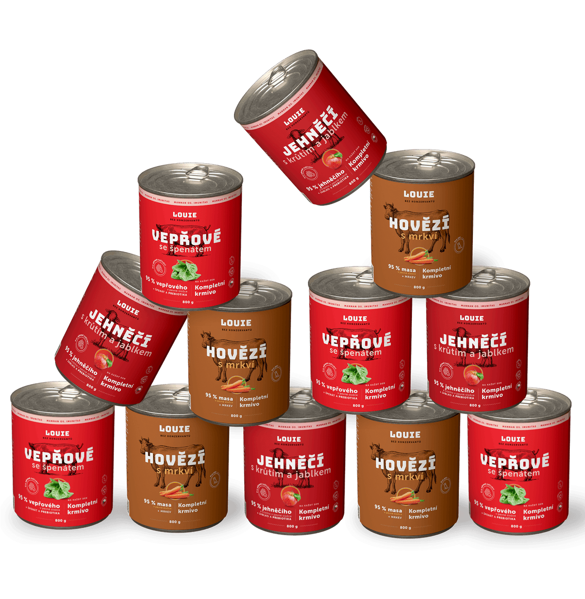 Balíček pro velké mlsouny | 12ks | 800g