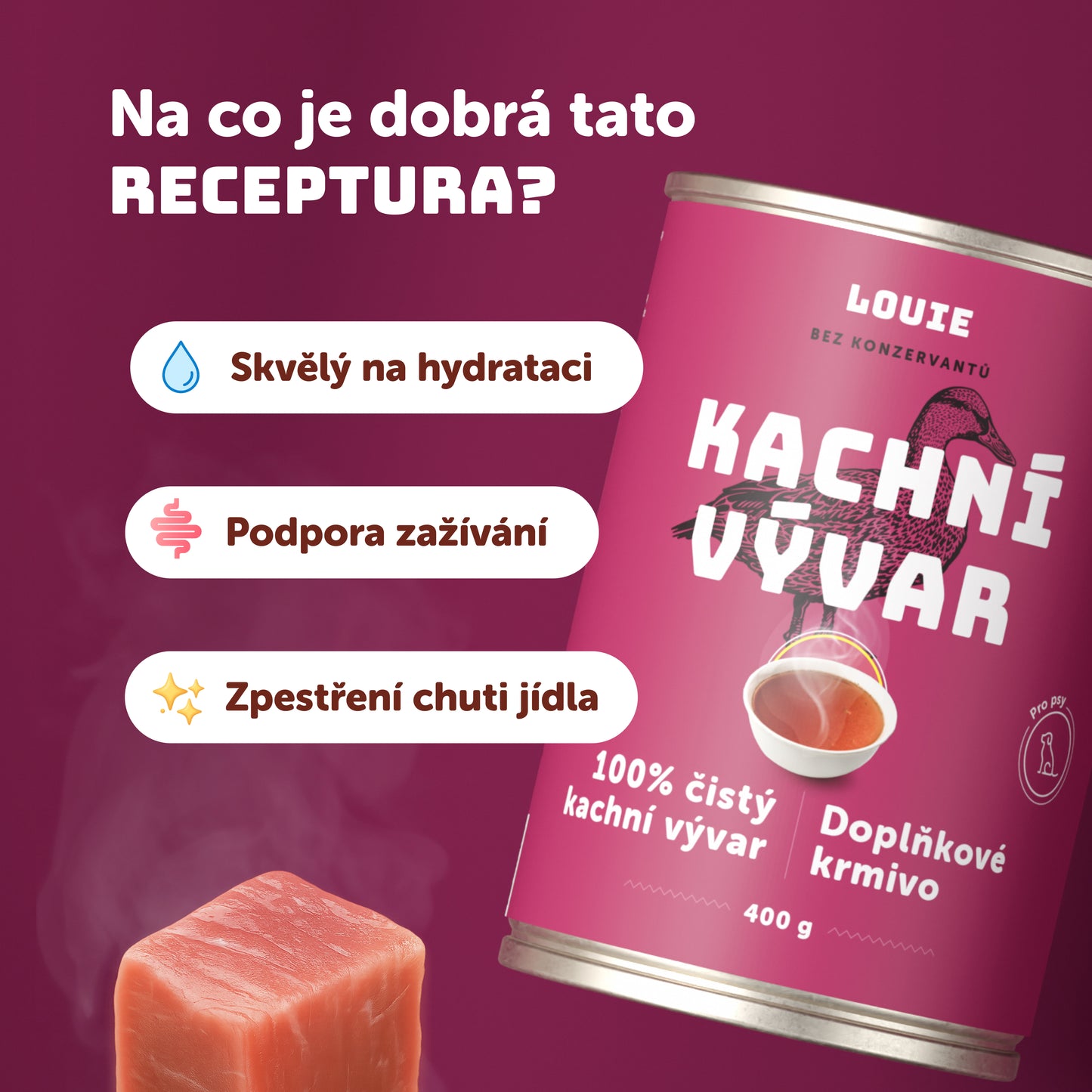 Kachní vývar 400g