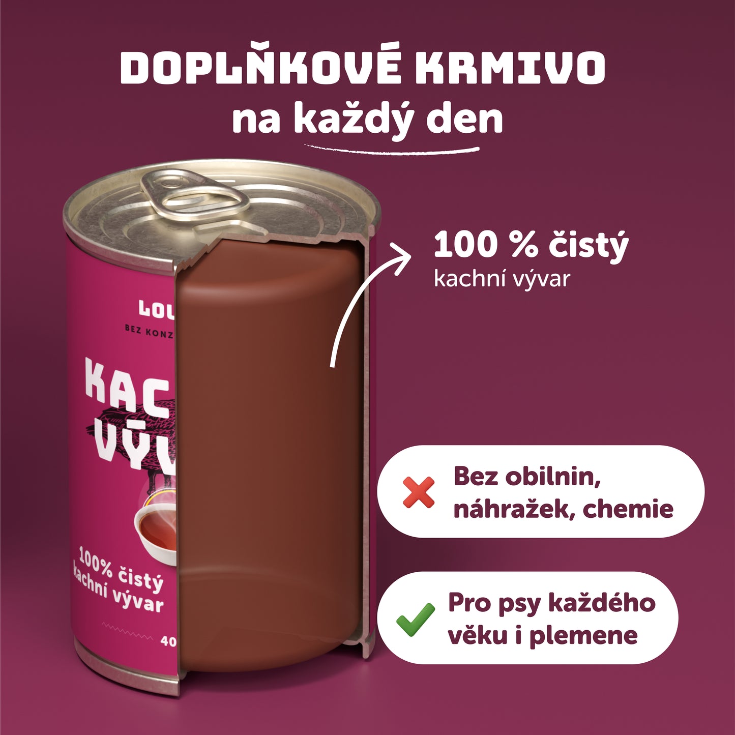 Kachní vývar 400g