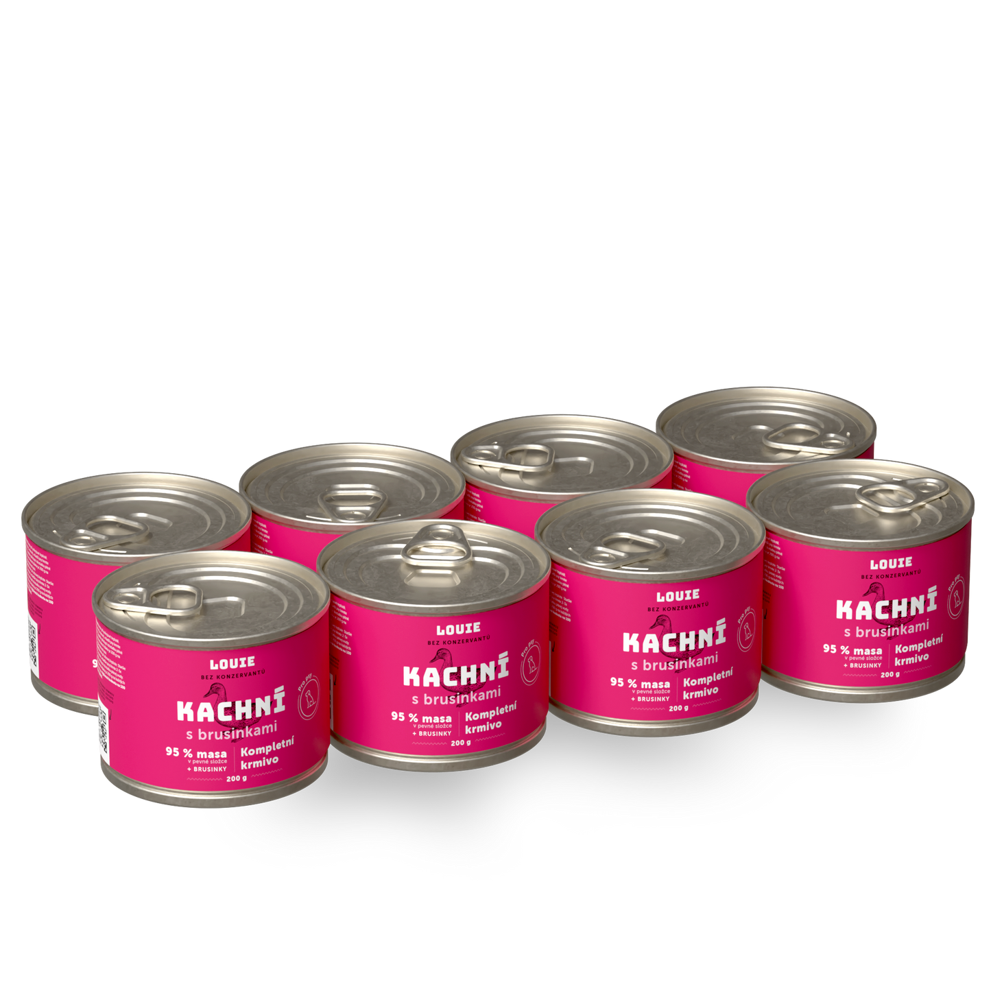 Výhodné balenie 8 ks - Kačacie s brusnicami 200g