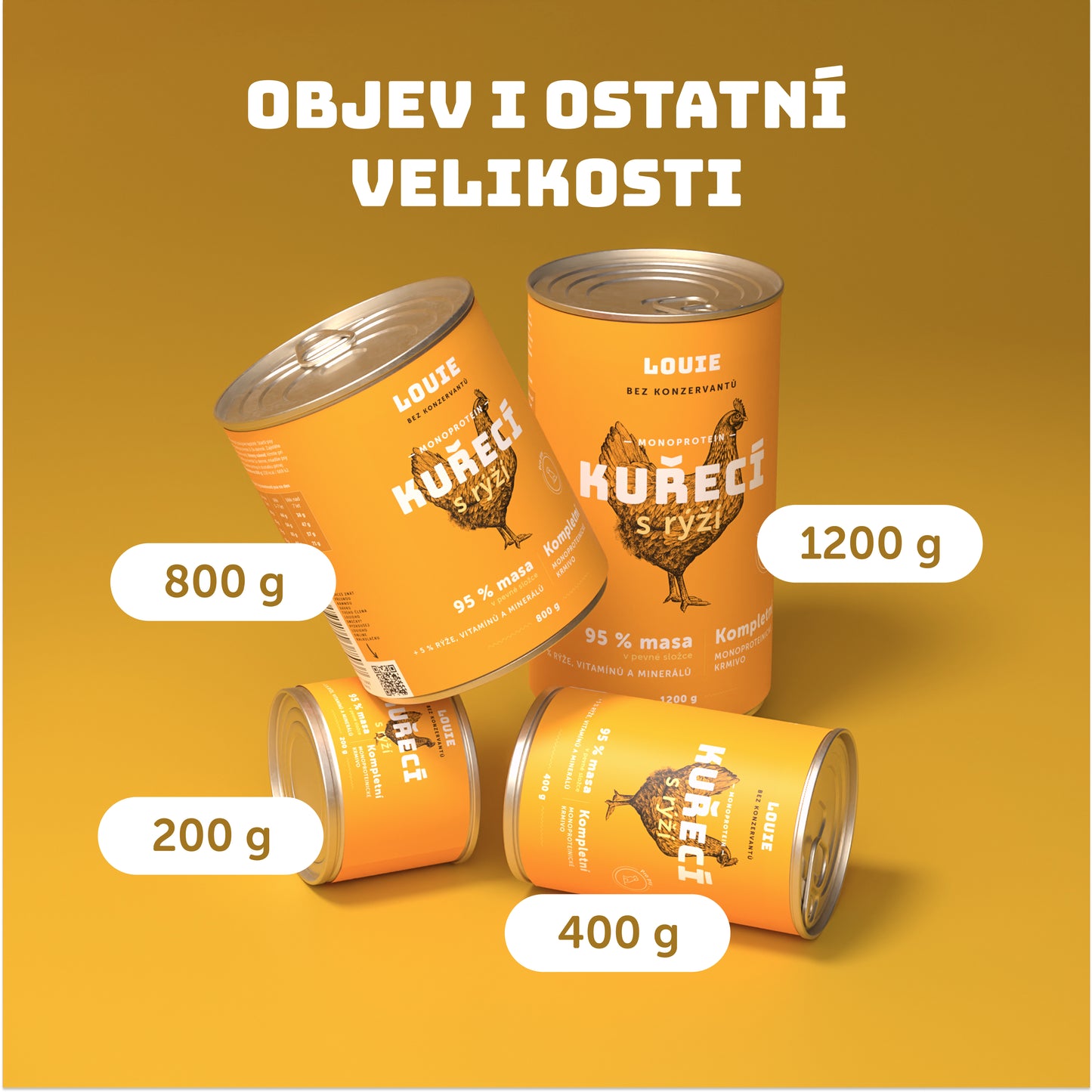 Výhodné balenie 6 ks - Kuracie s ryžou 800g