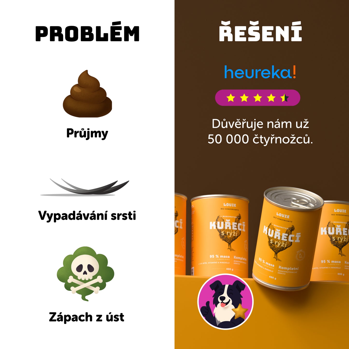 Výhodné balenie 6 ks - Kuracie s ryžou 800g