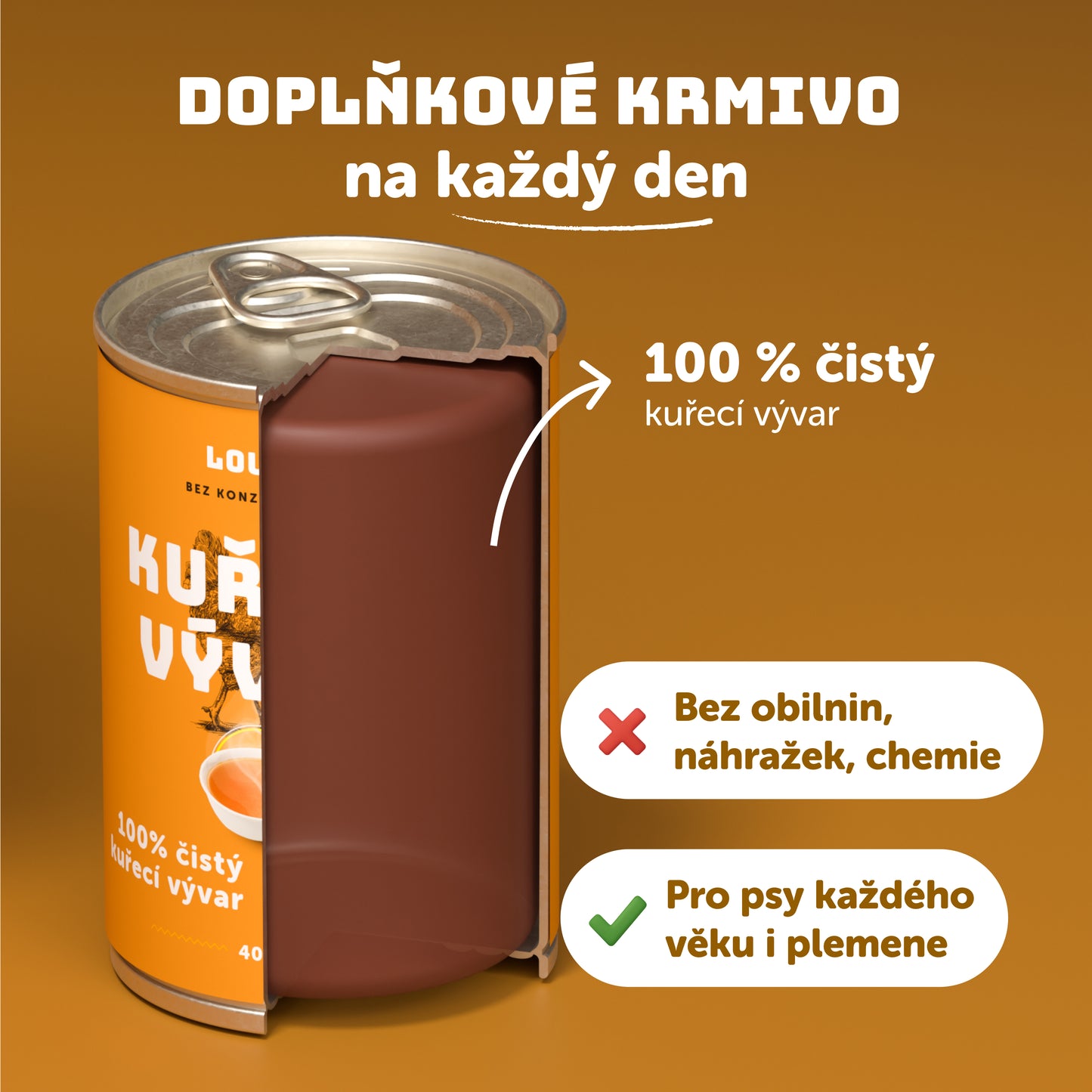 Kuřecí vývar 400g