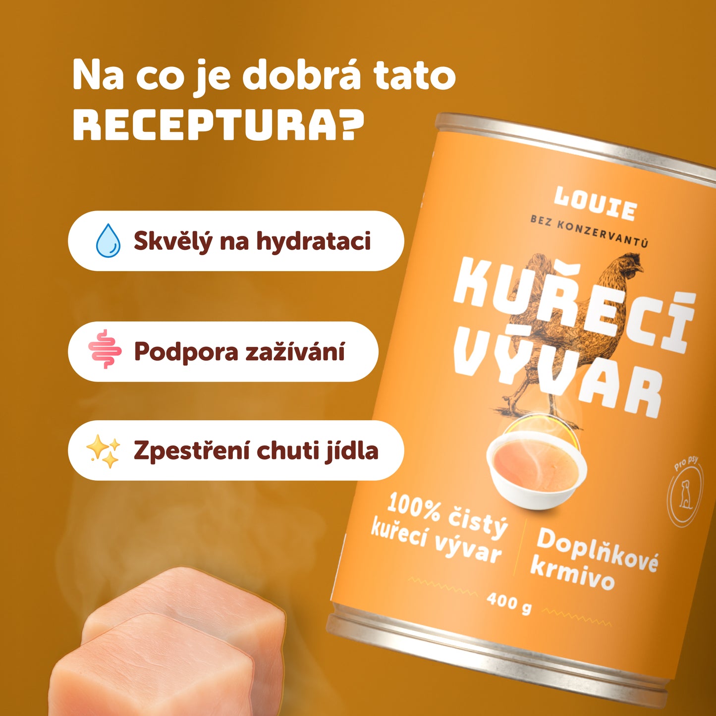 Kuřecí vývar 400g