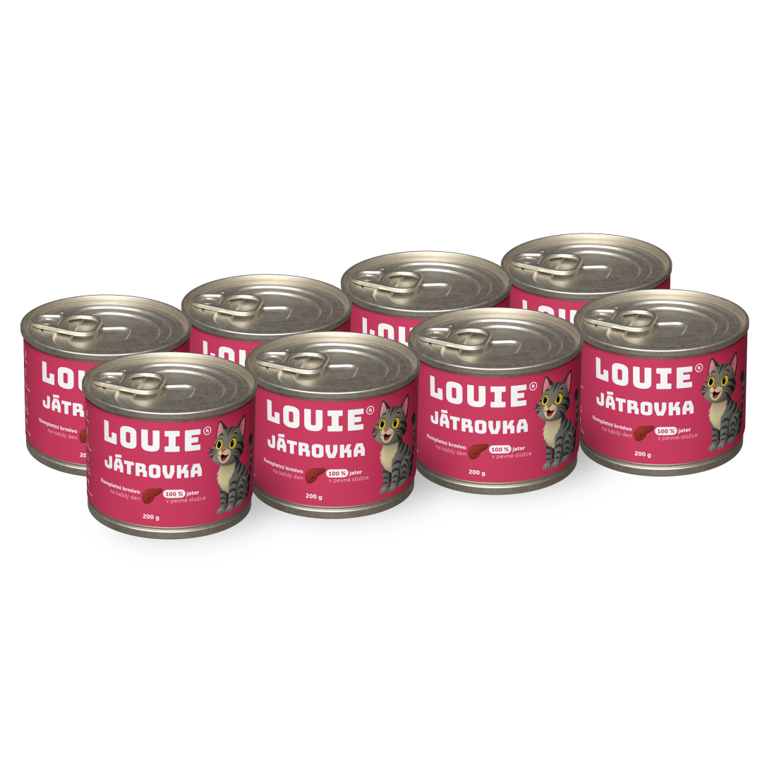 Výhodné balení 8 ks - Játrovka s prebiotiky 200g