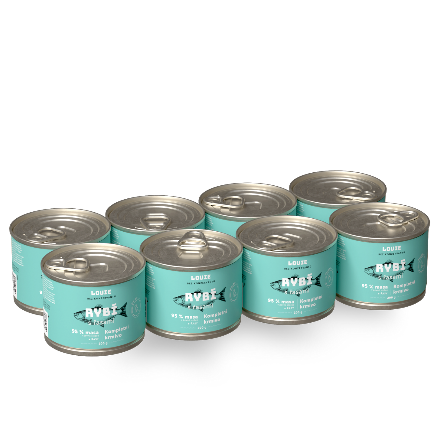 Výhodné balenie 8 ks - Ryba s riasami 200g