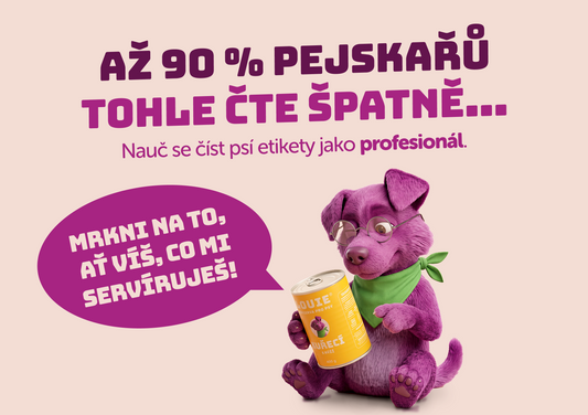 Co vlastně čteš na etiketě? 20 pojmů, které by měl znát každý pejskař
