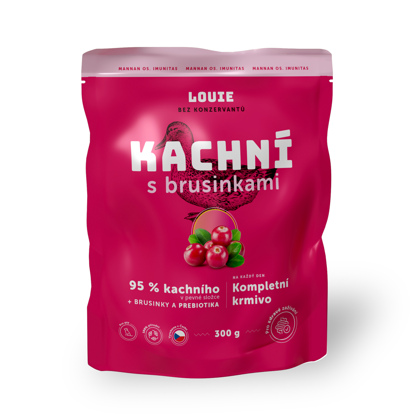 Kačacia kapsička s brusnicami 300 g