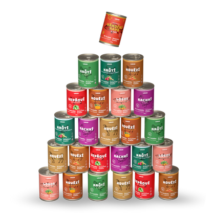 Adventní balíček bez kuřecího 24ks + Vánoční kapr zdarma 400g