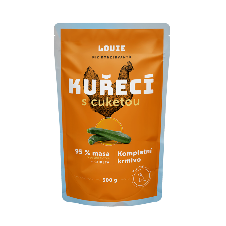 Balenie kapsičiek 12 ks - Kuracie s cuketou 300g