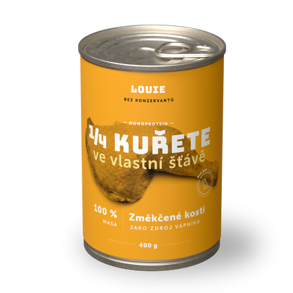 Výhodné balení 16 ks - 1/4 kuřete 100% maso 400g