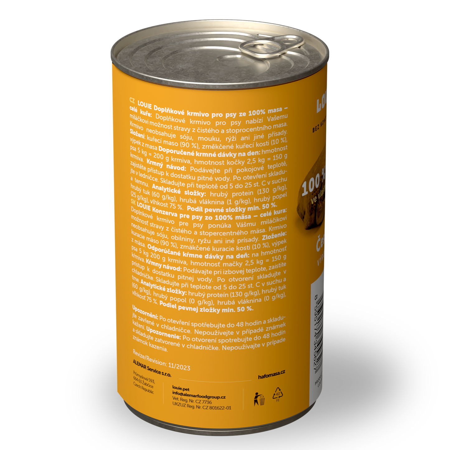 Celé kuře 100 % maso 1200 g