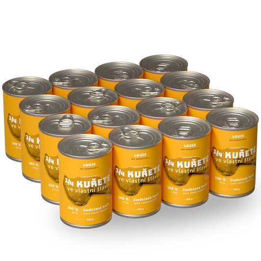 Výhodné balení 16 ks - 1/4 kuřete 100% maso 400g