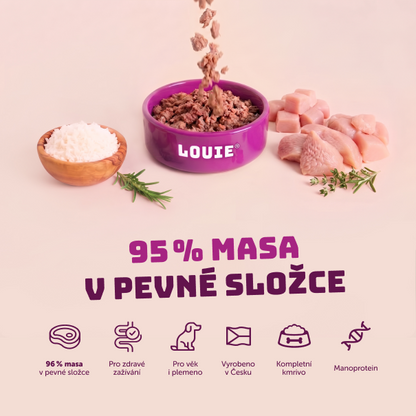 Kuřecí s rýží | 8ks | 400g