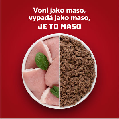 Vorteilspack – 16 x Schweinefleisch mit Spinat und Präbiotika 400 g