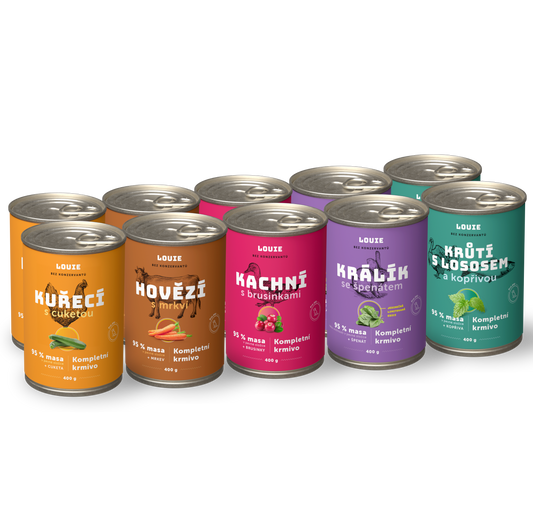 Ochutnávkový balíček konzerv se zeleninou 400g - 10 ks