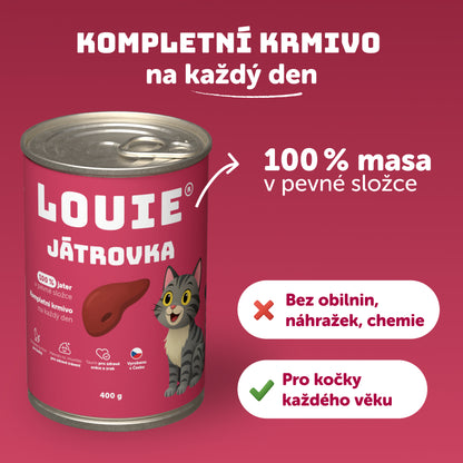 Játrovka s prebiotiky 400g