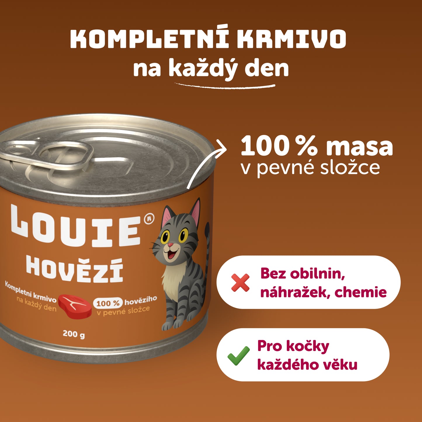 Hovězí s prebiotiky 200g