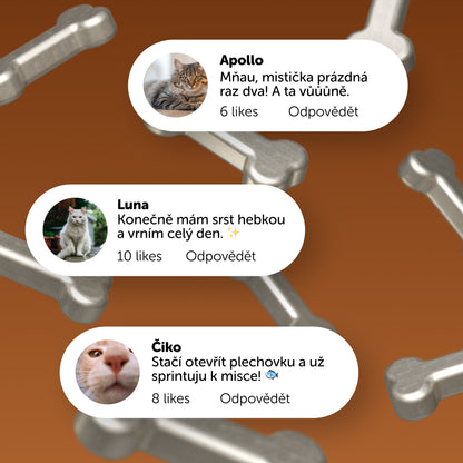 Hovězí s prebiotiky 400g