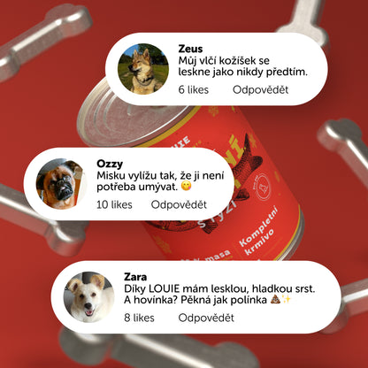 Výhodné balení 8ks - Vánoční kapr s rýží - 400g