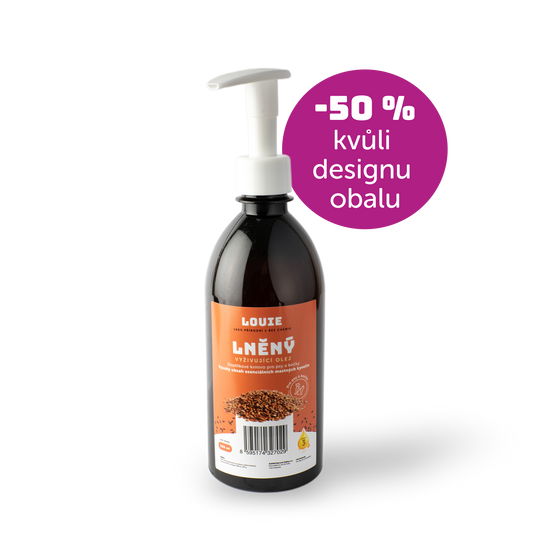 Lněný vyživující olej - 500ml