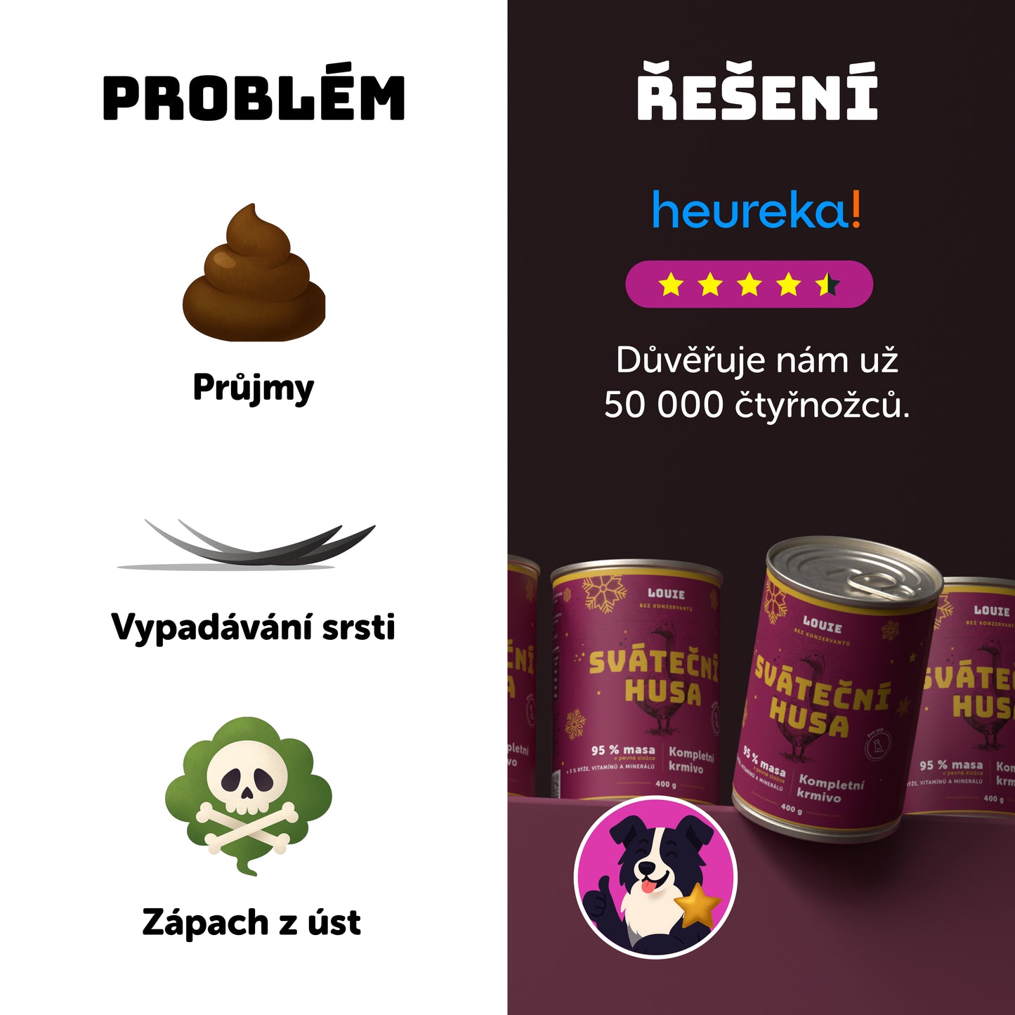 Husa s nádivkou 400g