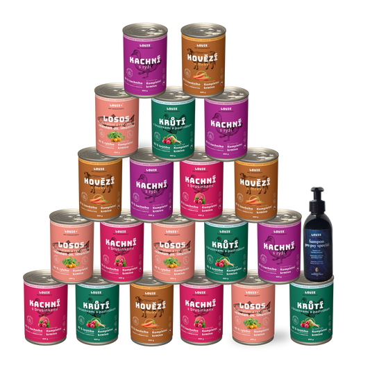 Balíček pro dokonalou srst 20ks - 400g