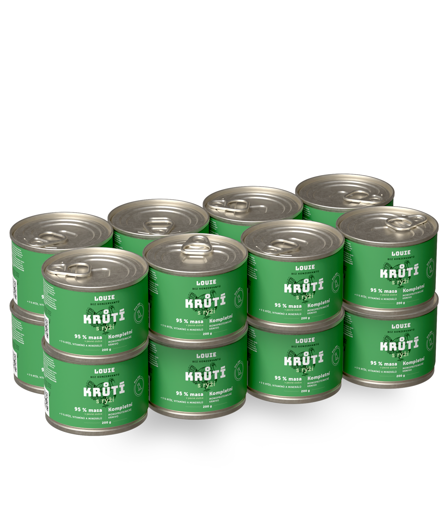 Krůtí s rýží a prebiotiky | 16 ks | 200g