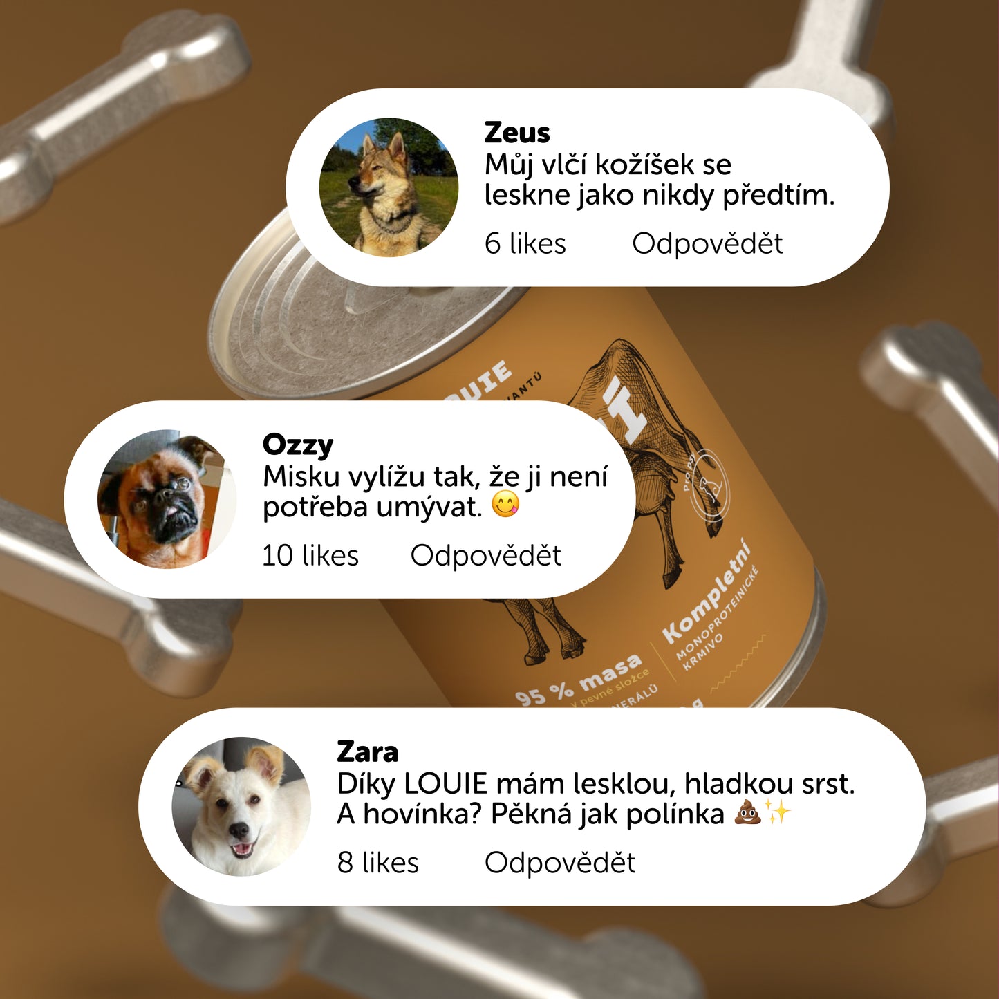 Výhodné balenie 8 ks - Hovädzie s ryžou 400g