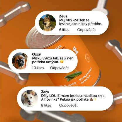 Huhn mit Zucchini 200 g