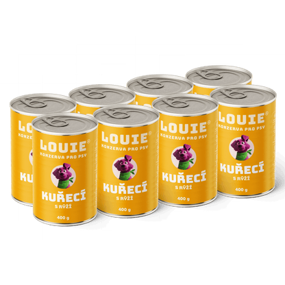 Kuřecí s rýží | 8ks | 400g