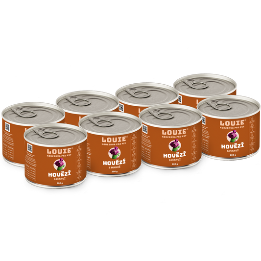 Vorteilspack – 8 x Rind mit Karotte 200 g