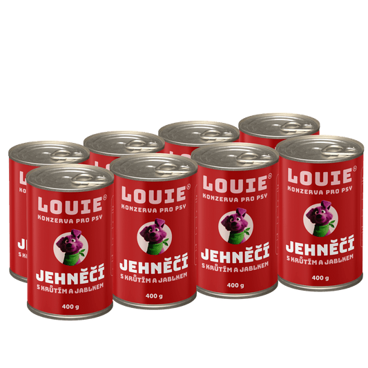 Jehněčí s krůtím, jablkem | 8ks | 400g