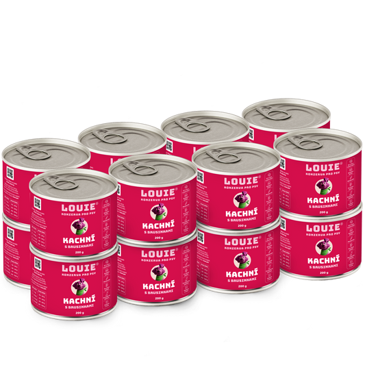 Kachní s brusinkami | 16 ks | 200g