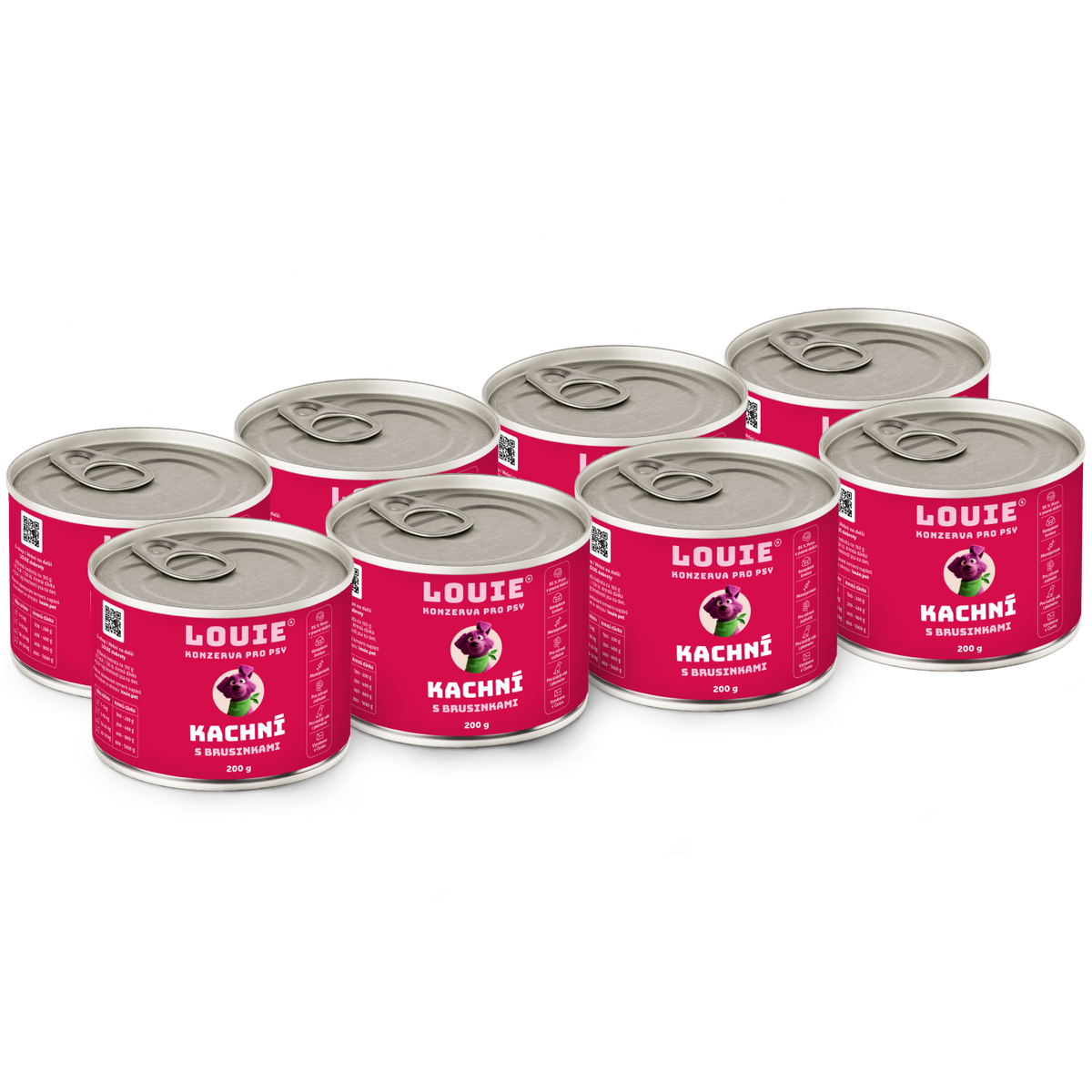 Vorteilspack – 8 x Ente mit preiselbeeren 200 g