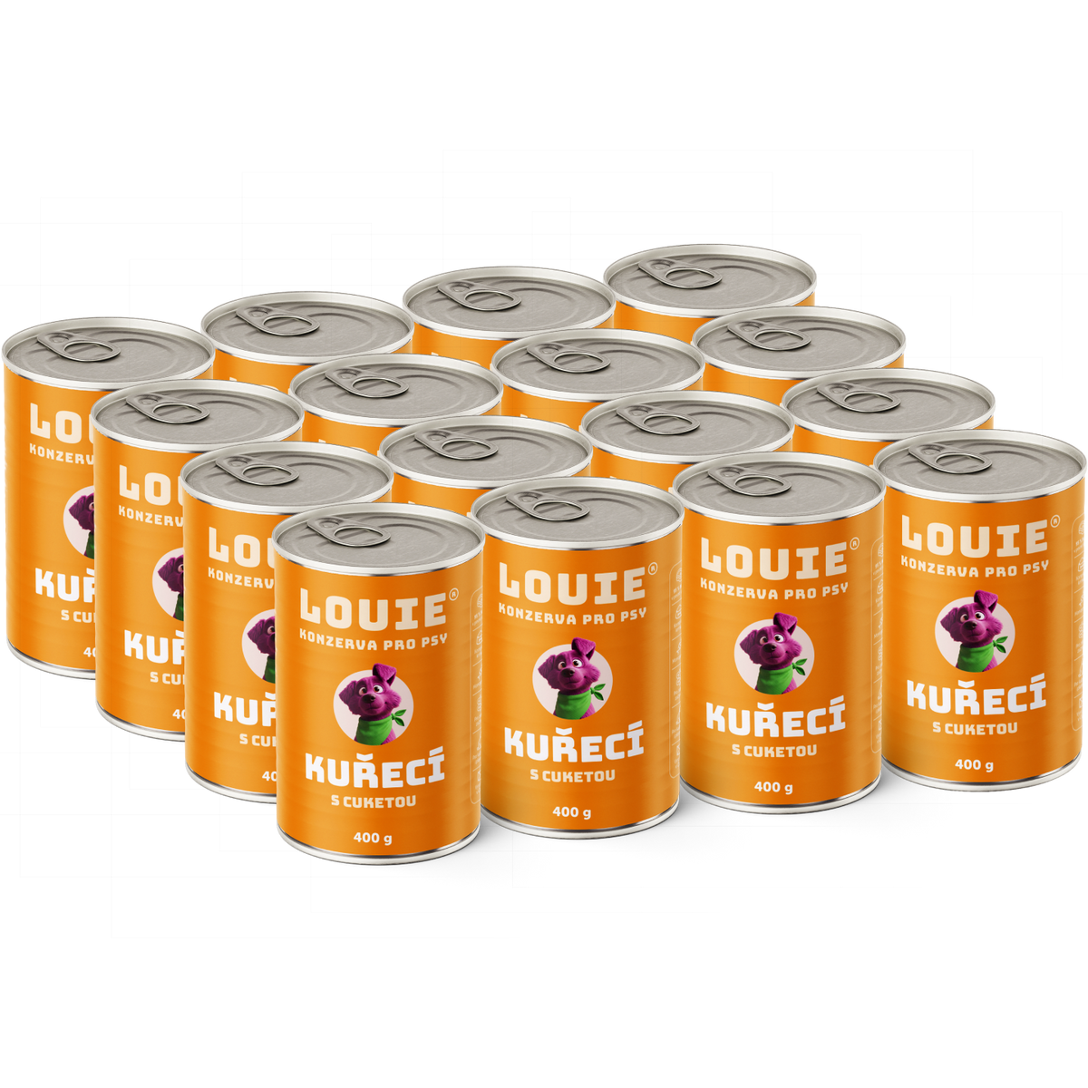 Kuřecí s cuketou | 16ks | 400g