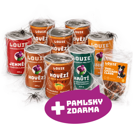 Halloweenský balíček | 8ks | 400g + pamlsky zdarma