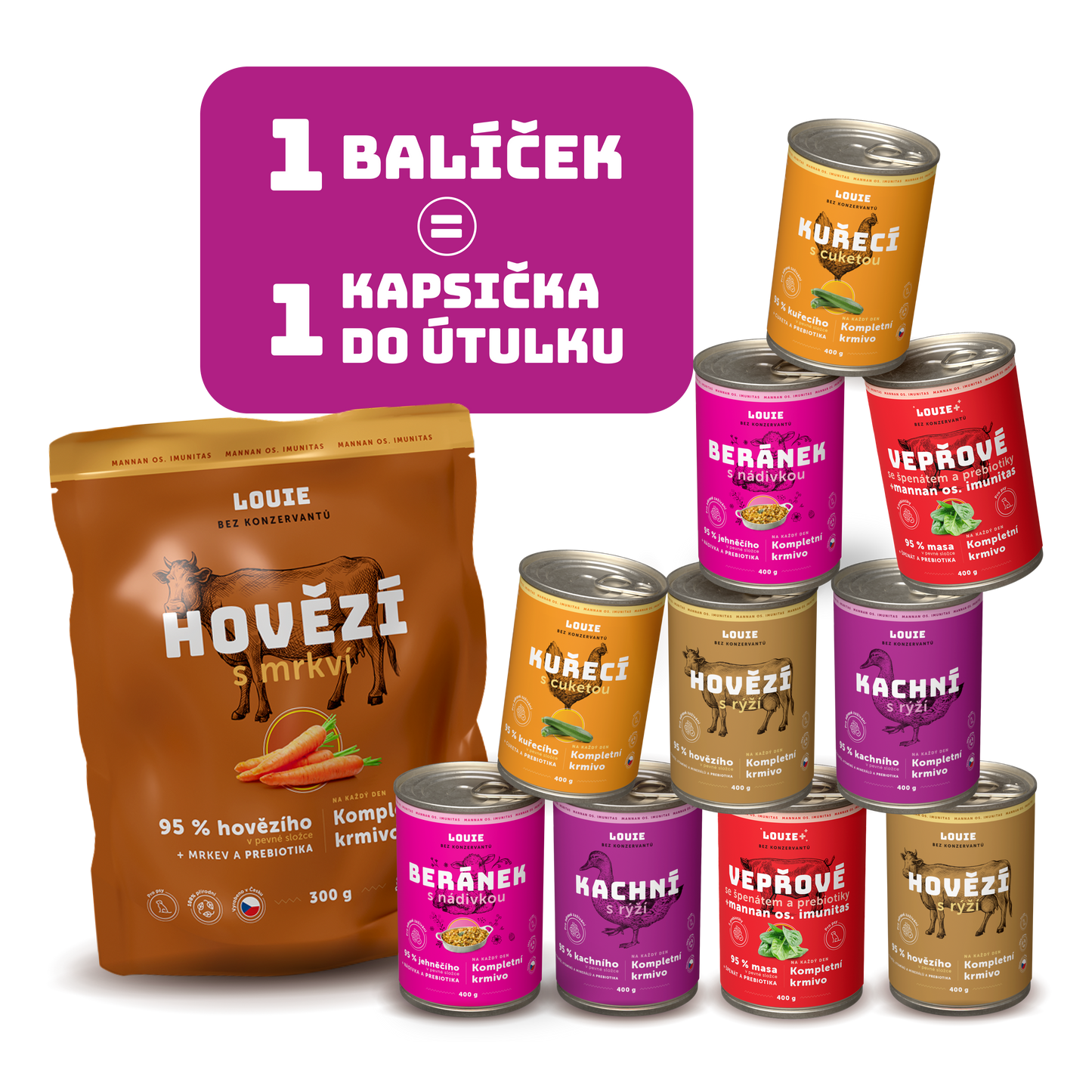Naplň prázdné bříško | 10ks | 400g