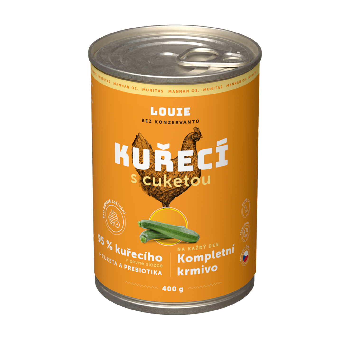 Kuřecí s cuketou a prebiotiky 400g